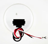 All Star Truck Parts] 4" Inch White 24 LED Round Reverse/Backup/Tail Trailer Light Kit with 3 wire Pigtail Plug- Qty 2