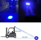 LED Forklift Area Safety Light 20W Cree Blue LED Work light Blue Zone Risk Danger Area Warning Light Warehouse Fork Forklift Truck Security Indicator Safety Light 12V-80V