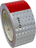 [ALL STAR TRUCK PARTS] Conspicuity Tape DOT-C2 Approved Reflective Truck Trailer Red White