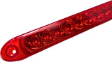 Submersible Red 46 LED Light Bar Stop Turn Tail 3rd brake Light Truck Trailer 17"