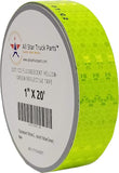 Fluorescent Yellow Green Reflective Tape DOT-C2 Conspiciuity Tape - COMMERCIAL ROLL - Automobile Car Truck Boat Trailer Semi Construction Equipment Safety (Fluorescent Yellow Green)