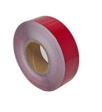 Red Reflective Tape DOT-C2 Conspiciuity Tape - COMMERCIAL ROLL - Automobile Car Truck Boat Trailer Semi (Red)