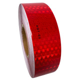 DOT Reflective Tape - DOT-C2 Conspiciuity Tape - COMMERCIAL ROLL - 2" inch x 150' FEET - Automobile Car Truck Boat Trailer Semi Truck Bus RED/WHITE/YELLOW/FLOURESCENT YELLOW GREEN