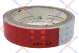 [ALL STAR TRUCK PARTS] Conspicuity Tape DOT-C2 Approved Reflective Truck Trailer Red White