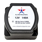 12V 140 Amp Dual Battery Smart Isolator - VSR - Voltage Sensitive Relay Specially Designed for ATV, UTV, Boats, RV's, Campers 5th Wheels Off Road Vehicles Rhino Polar