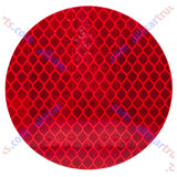 [ALL STAR TRUCK PARTS] (24 Decal Mix Pack) DOT-SAE Red & Amber 3 Inch Round / 2x3" Rectangle High Visibility Reflective Stick-On Prism Reflector | Trailer Camper RV Flatbed Fender Property Boat