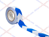 [ALL STAR TRUCK PARTS] Blue Arrow Reflective Tape, 2" Hazard Warning Tape Waterproof - High Intensity Reflector Conspicuity Safety Tape Strong Adhesive Crystal Lattice Blue Arrow