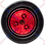 2" Round 3 LED Light Trailer Side Marker Clearance Grommet&Plug