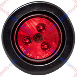 2" Round 3 LED Light Trailer Side Marker Clearance Grommet&Plug