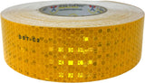 DOT Reflective Tape - DOT-C2 Conspiciuity Tape - COMMERCIAL ROLL - 2" inch x 150' FEET - Automobile Car Truck Boat Trailer Semi Truck Bus RED/WHITE/YELLOW/FLOURESCENT YELLOW GREEN