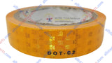 DOT-C2 Reflective Tape, Yellow/Orange Safety Warning Hazard Caution Conspiciuity Tape For School Bus Truck Trailer Boat Semi Motorcycle Bike and Helmet Waterproof