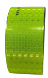 Fluorescent Yellow Green Reflective Tape DOT-C2 Conspiciuity Tape - COMMERCIAL ROLL - Automobile Car Truck Boat Trailer Semi Construction Equipment Safety (Fluorescent Yellow Green)