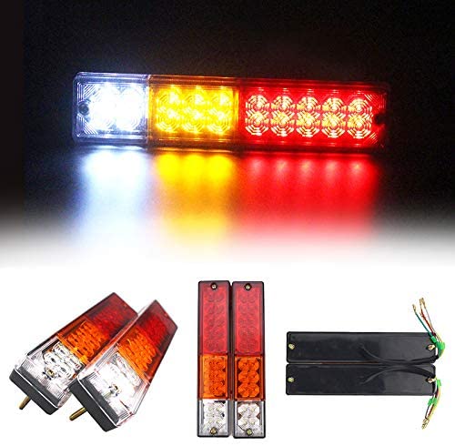 [ALL STAR TRUCK PARTS] 20 LED Trailer Tail Lights Bar